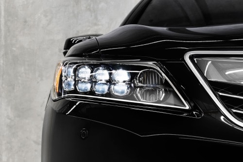 2016 Acura RLX Sport Hybrid SH-AWD w/Advance Package Sedan Headlamp Detail