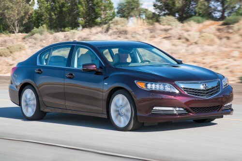 2016 Acura RLX Sport Hybrid SH-AWD w/Advance Package Sedan Exterior