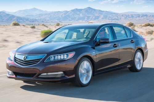 2016 Acura RLX Sport Hybrid SH-AWD w/Advance Package Sedan Exterior