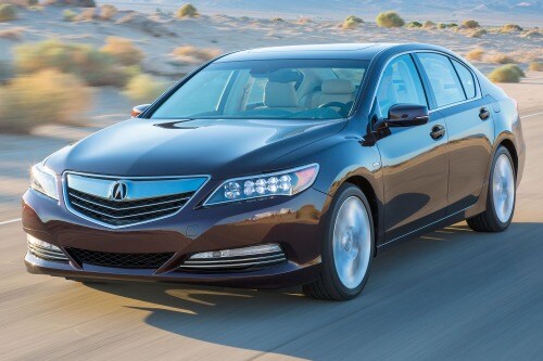 2016 Acura RLX Sport Hybrid SH-AWD w/Advance Package Sedan Exterior