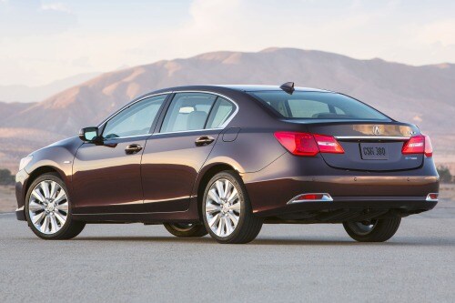 2016 Acura RLX Sport Hybrid SH-AWD w/Advance Package Sedan Exterior