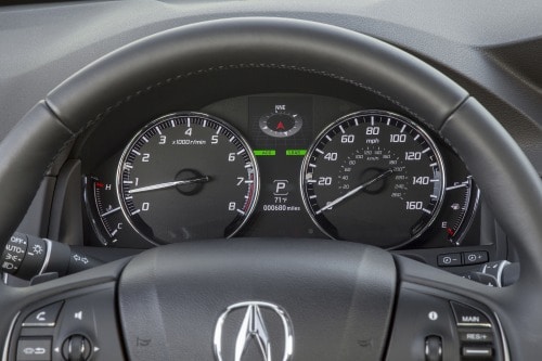 2016 Acura RLX Technology Package Sedan Gauge Cluster