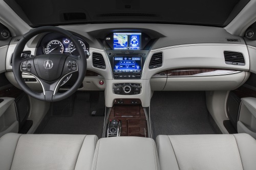 2017 Acura RLX Sport Hybrid SH-AWD w/Advance Package Sedan Dashboard Shown