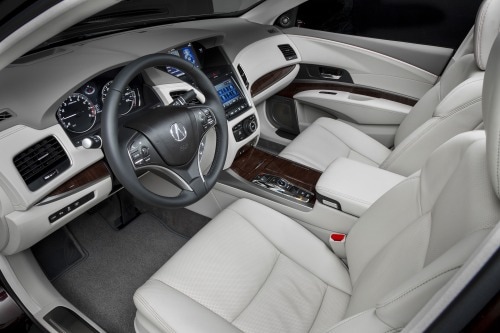 2017 Acura RLX Sport Hybrid SH-AWD w/Advance Package Sedan Interior Shown