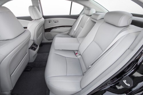 2017 Acura RLX Technology Package Sedan Rear Interior