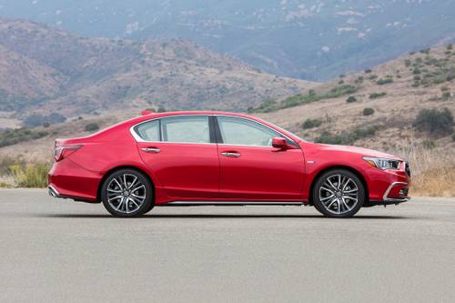 Acura RLX Sport Hybrid SH-AWD Sedan Profile Shown