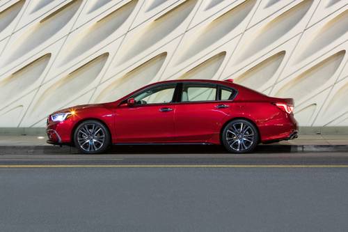 Acura RLX Sport Hybrid SH-AWD Sedan Profile Shown