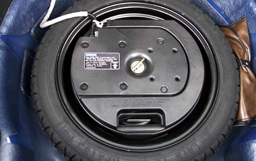 2004 Acura RSX Type-S Spare Tire-Mounted Bose Subwoofer