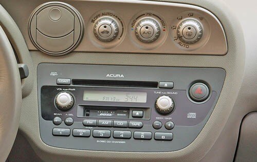 2005 Acura RSX Type-S Center Console