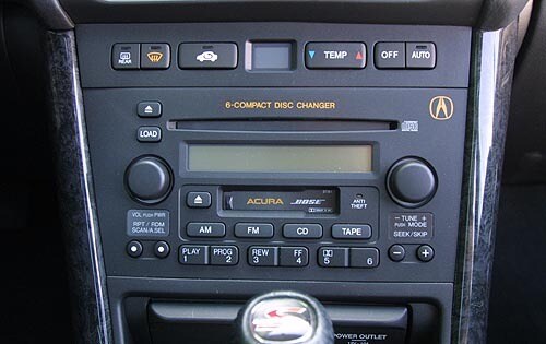 2002 Acura TL 3.2 Type-S Center Console