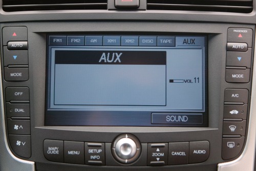 2007 Acura TL Type-S Sedan Center Console