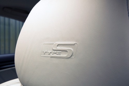 2007 Acura TL Type-S Sedan Seat Badge Detail