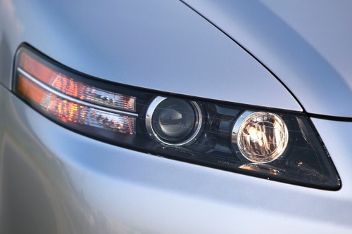 2007 Acura TL Type-S Sedan Headlamp Detail