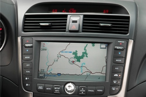 2007 Acura TL Type-S Sedan Navigation System