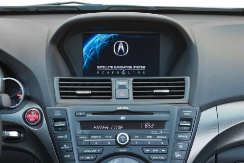 2012 Acura TL SH-AWD w/Technology Package Sedan Center Console