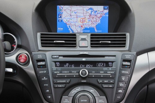 2012 Acura TL SH-AWD w/Technology Package Sedan Navigation System