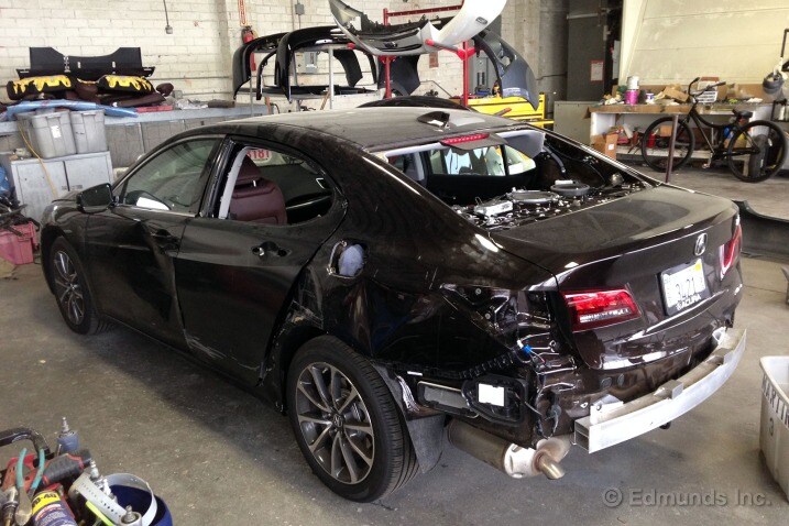 Behind the Scenes at the Body Shop - 2015 Acura TLX SH-AWD ...