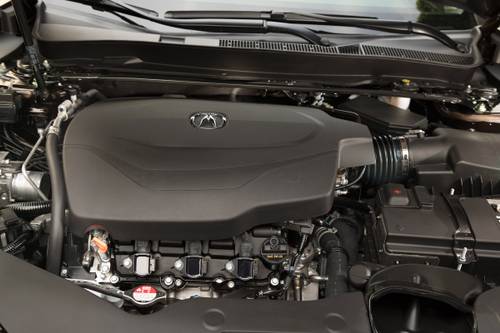 Acura TLX SH-AWD A-Spec Sedan 3.5L V6 Engine Shown