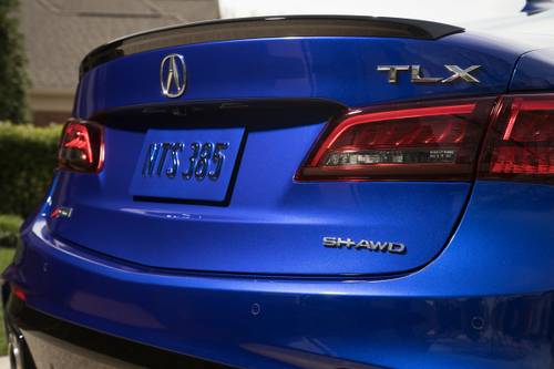 Acura TLX SH-AWD A-Spec Sedan Rear Badge