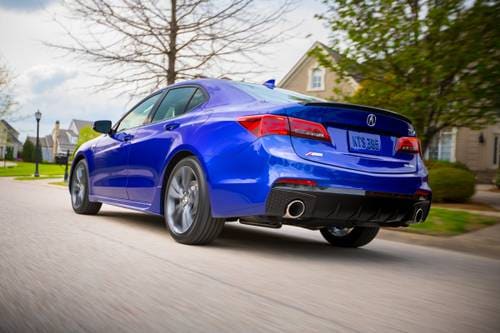 Acura TLX SH-AWD A-Spec Sedan Exterior Shown