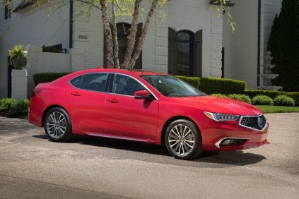 Acura Tlx Review Research New Used Models Edmunds 2018 Acura Tlx Sh Awd W Advance Package Sedan Exterior Shown