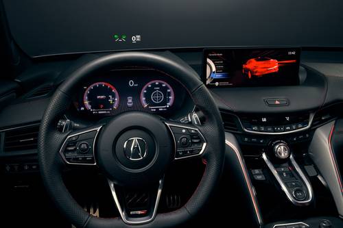 2025 Acura TLX Type S Sedan Steering Wheel Detail