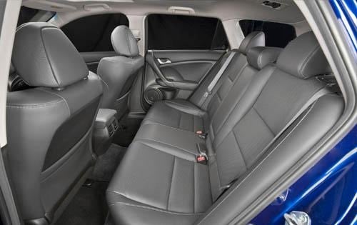 2011 Acura TSX Sport Wagon Rear Interior