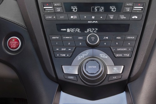 2010 Acura ZDX 4dr Hatchback Center Console