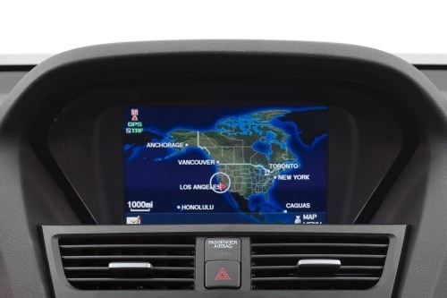 2010 Acura ZDX 4dr Hatchback Navigation System