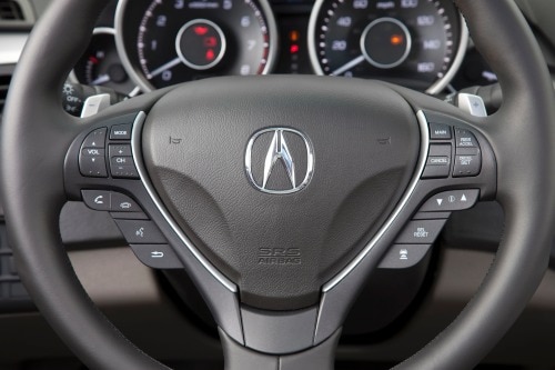 2010 Acura ZDX 4dr Hatchback Steering Wheel Detail