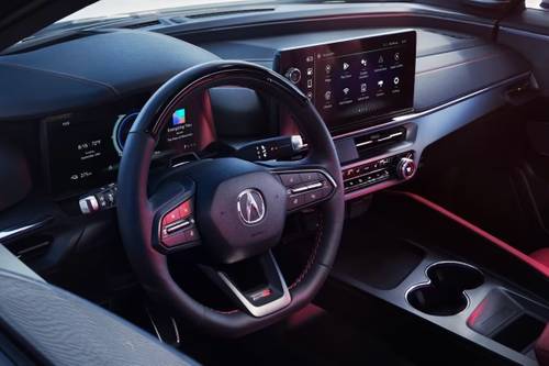 2024 Acura ZDX Type S 4dr SUV Steering Wheel Detail