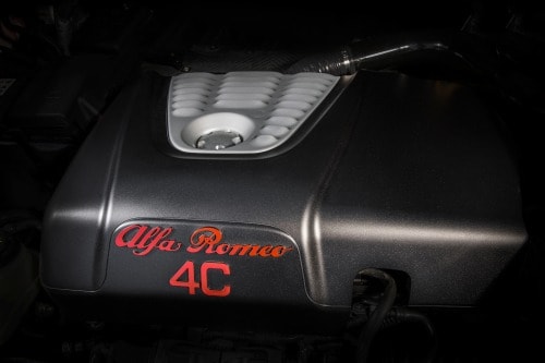 2015 Alfa Romeo 4C Coupe Engine