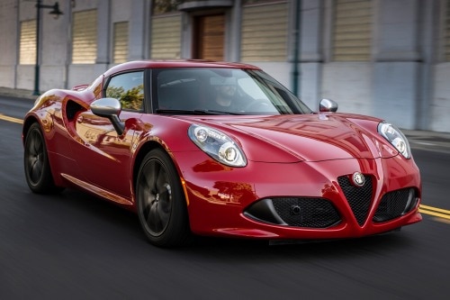2015 Alfa Romeo 4C Coupe Exterior