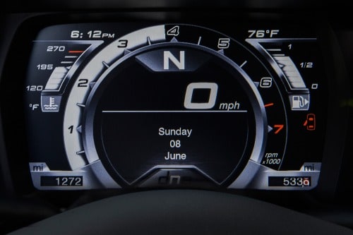 2015 Alfa Romeo 4C Coupe Gauge Cluster