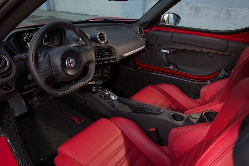 2015 Alfa Romeo 4C Coupe Interior