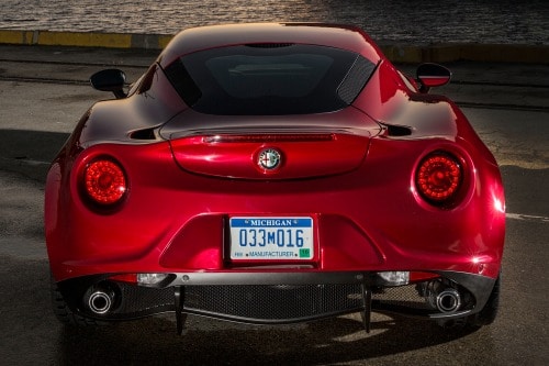 2015 Alfa Romeo 4C Coupe Exterior