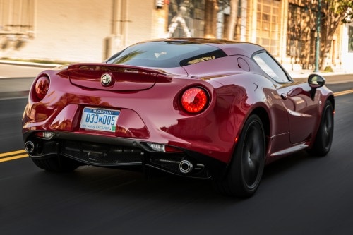 2015 Alfa Romeo 4C Coupe Exterior