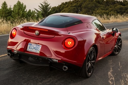 2015 Alfa Romeo 4C Coupe Exterior