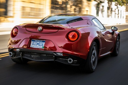 2015 Alfa Romeo 4C Coupe Exterior