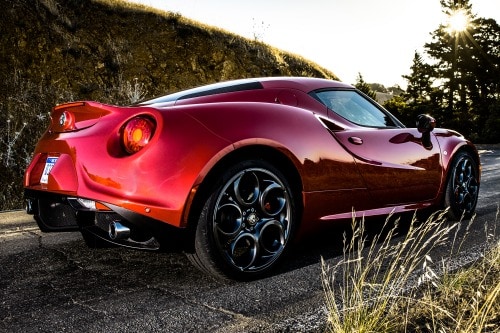2015 Alfa Romeo 4C Coupe Exterior