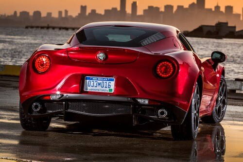 2015 Alfa Romeo 4C Coupe Exterior