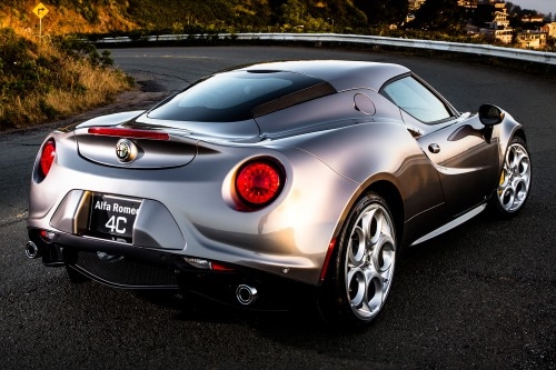 2015 Alfa Romeo 4C Coupe Exterior