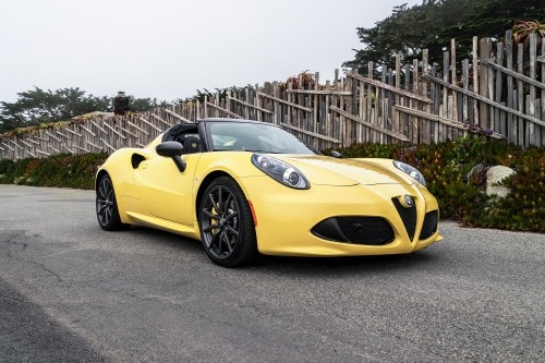 2015 Alfa Romeo 4C Spider Coupe Exterior