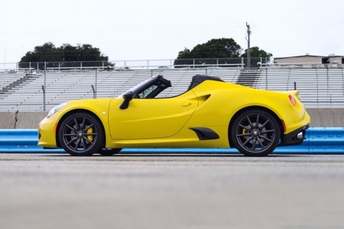 2015 Alfa Romeo 4C Spider Coupe Profile