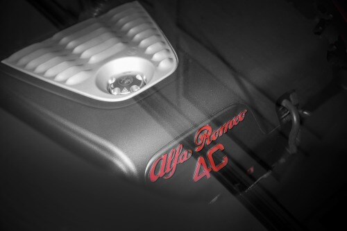 2016 Alfa Romeo 4C Base Coupe 1.7L I4 Turbo Engine