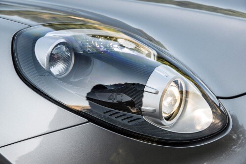 2016 Alfa Romeo 4C Base Coupe Headlamp Detail