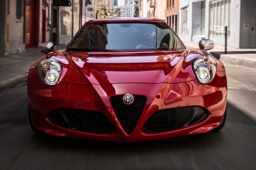 2016 Alfa Romeo 4C Base Coupe Exterior