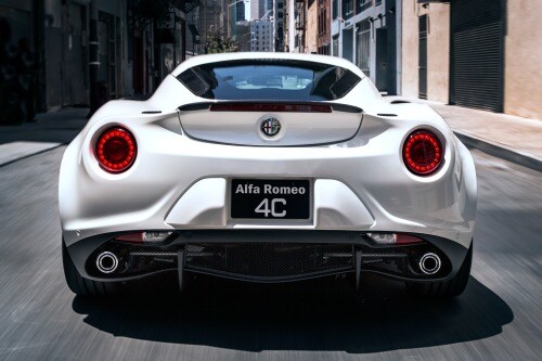 2016 Alfa Romeo 4C Base Coupe Exterior