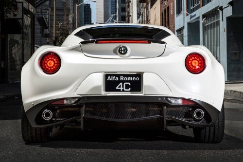 2016 Alfa Romeo 4C Base Coupe Exterior