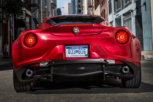 2016 Alfa Romeo 4C Base Coupe Exterior